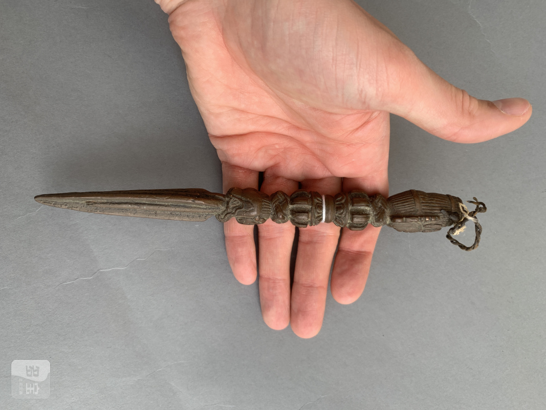 A COPPER RITUAL DAGGER, PHURBU - 图5